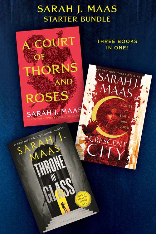 Book cover of Sarah J. Maas Starter Bundle: A Court of Thorns and Roses, House of Earth and Blood, Throne of Glass