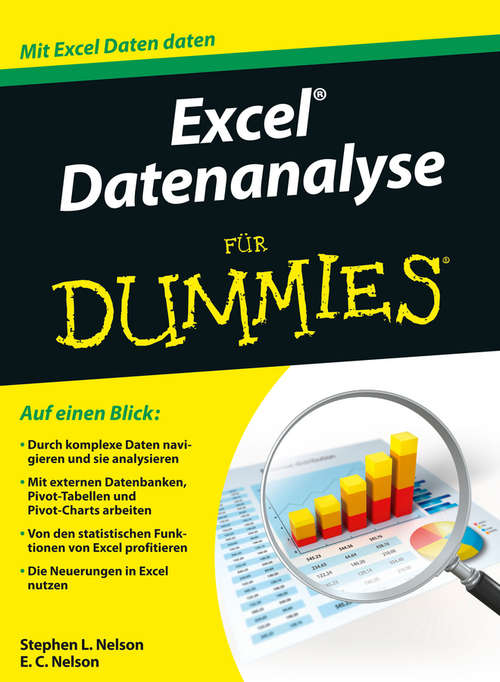 Book cover of Excel Datenanalyse für Dummies (Für Dummies)