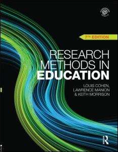 Book cover of Research Methods in Education (PDF)