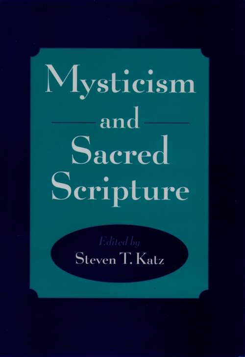 Book cover of Mysticism and Sacred Scripture