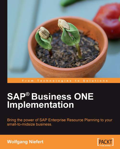 Book cover of SAP Business ONE Implementation: Lite Edition