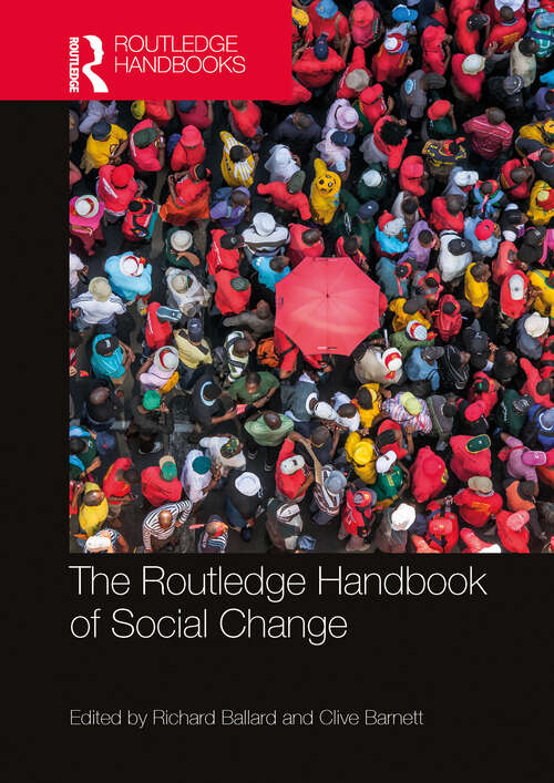 Book cover of The Routledge Handbook of Social Change
