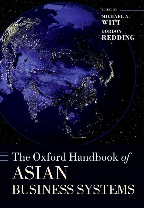 Book cover of ASIAN BUSINESS SYSTEMS (Oxford Handbooks Ser.)