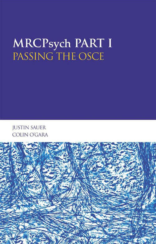 Book cover of MRCPsych Part I: Passing The Osce