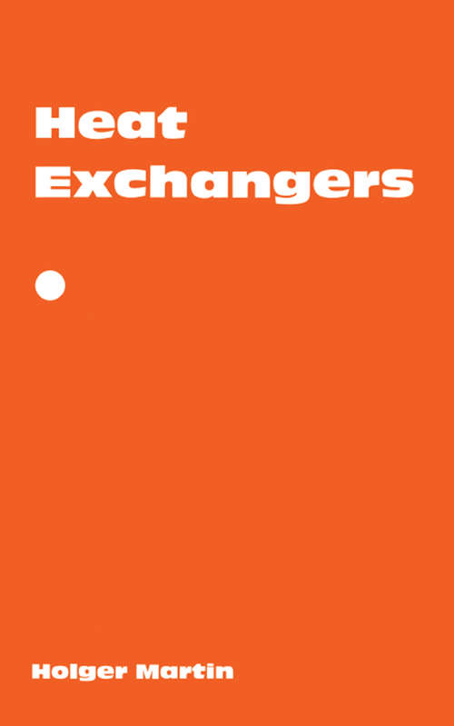Book cover of Heat Exchangers