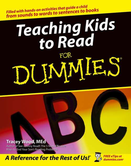Book cover of Teaching Kids to Read For Dummies