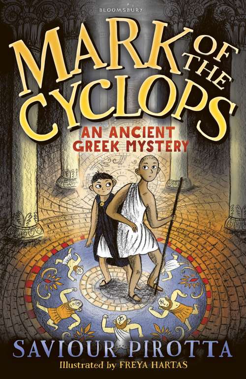 Book cover of Mark of the Cyclops: An Ancient Greek Mystery (Flashbacks)