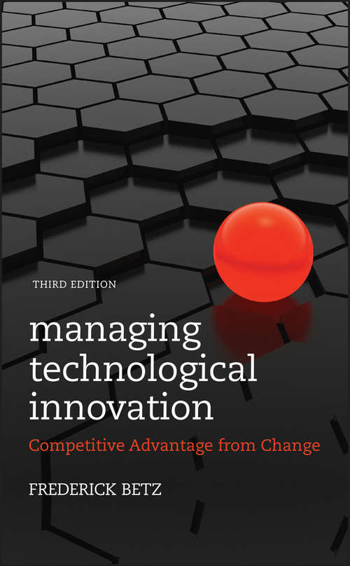 Book cover of Managing Technological Innovation: Competitive Advantage from Change (3)