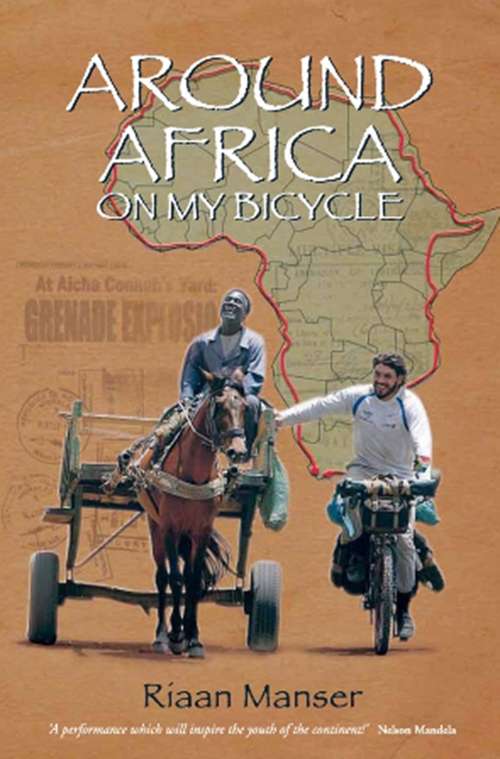 Book cover of Around Africa On My Bicycle (2)