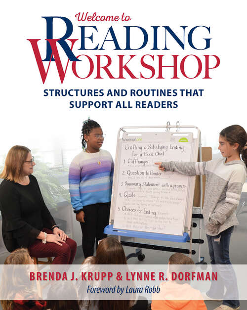 Book cover of Welcome to Reading Workshop: Structures and Routines that Support All Readers