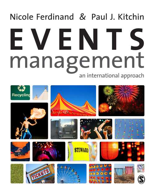Book cover of Events Management: An International Approach (PDF)