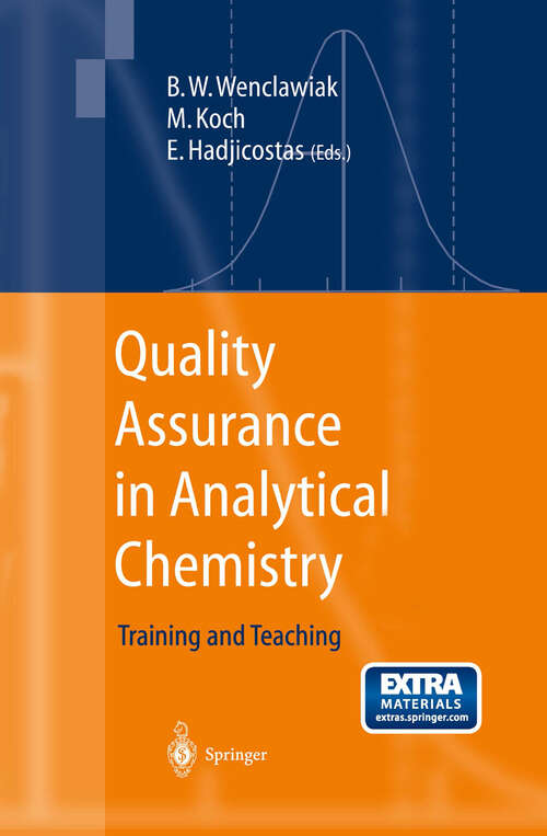 Book cover of Quality Assurance in Analytical Chemistry: Training and Teaching (2004)