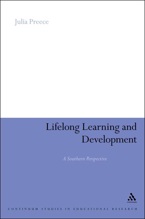 Book cover of Lifelong Learning and Development: A Southern Perspective (Continuum Studies in Educational Research)