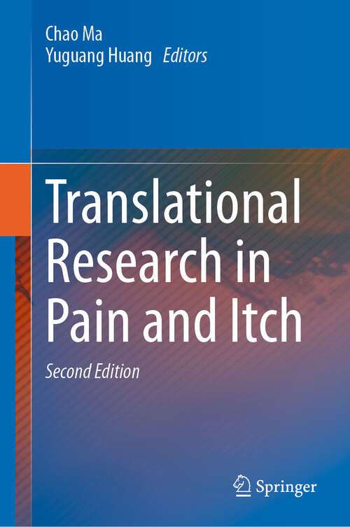 Book cover of Translational Research in Pain and Itch (Second Edition 2024)