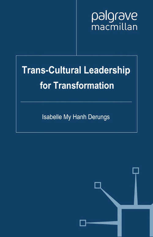 Book cover of Trans-Cultural Leadership for Transformation (2011)