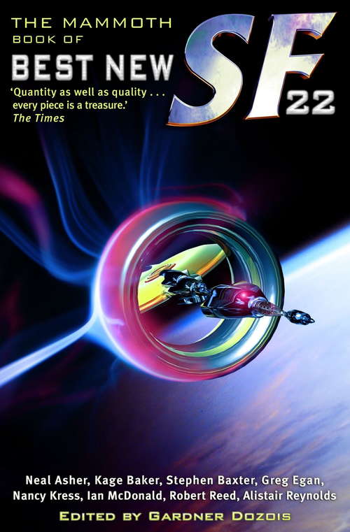 Book cover of The Mammoth Book of Best New SF 22 (Mammoth Books)