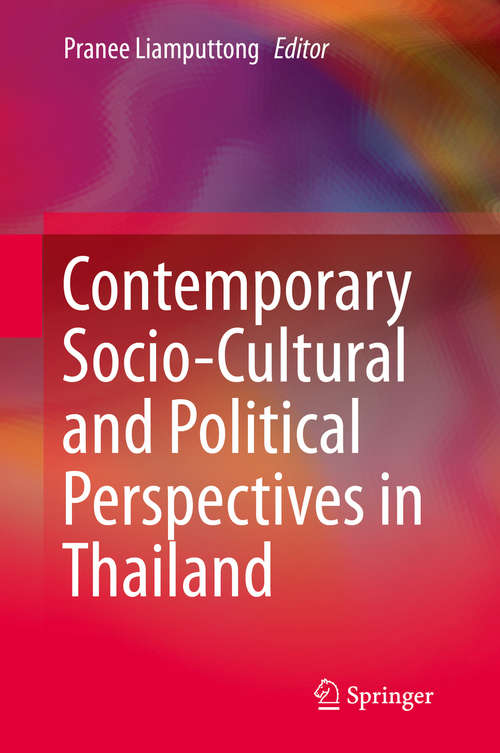 Book cover of Contemporary Socio-Cultural and Political Perspectives in Thailand (2014)