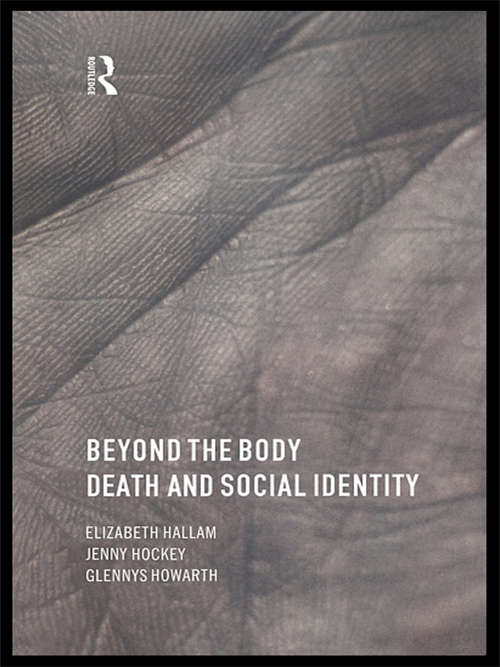 Book cover of Beyond the Body: Death and Social Identity