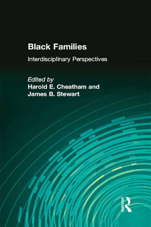 Book cover of Black Families: Interdisciplinary Perspectives