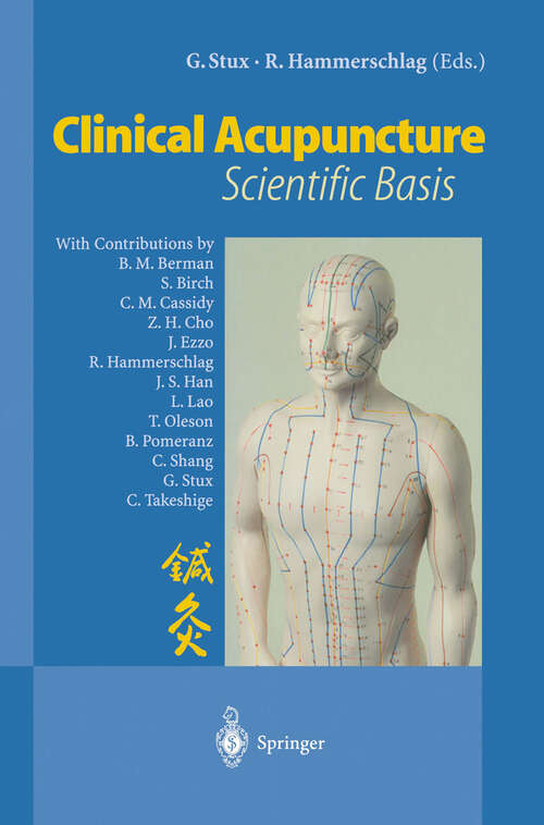 Book cover of Clinical Acupuncture: Scientific Basis (2001)