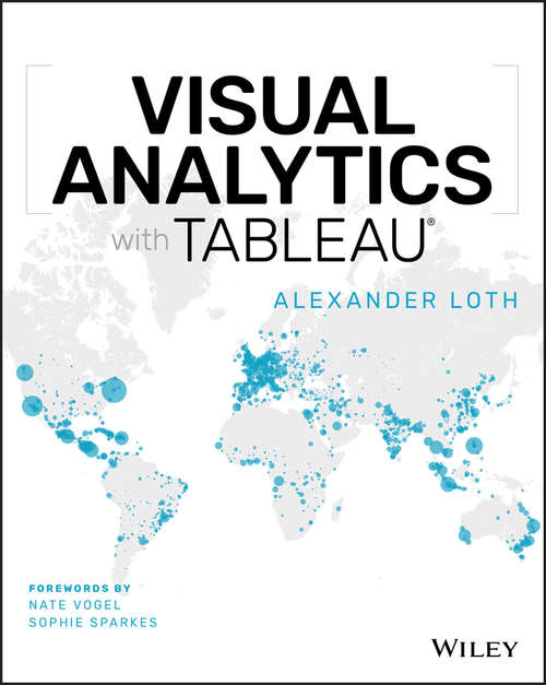 Book cover of Visual Analytics with Tableau