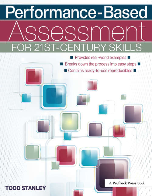 Book cover of Performance-Based Assessment for 21st-Century Skills