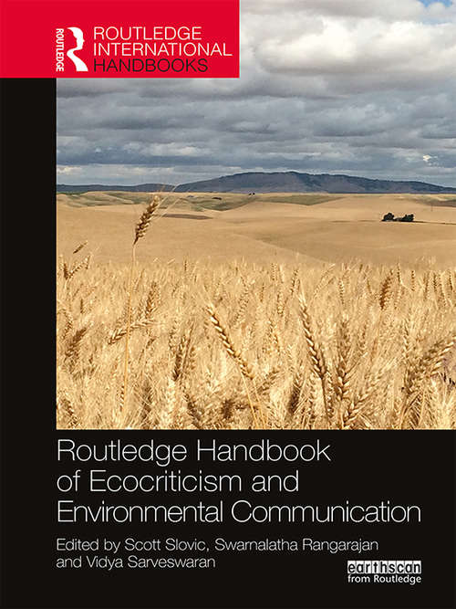 Book cover of Routledge Handbook of Ecocriticism and Environmental Communication (Routledge International Handbooks)