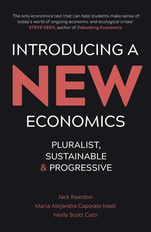 Book cover of Introducing a New Economics: Pluralist, Sustainable and Progressive