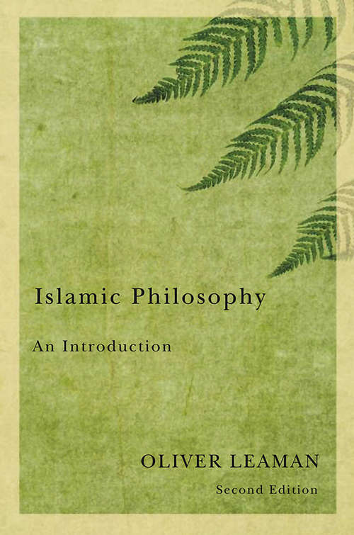 Book cover of Islamic Philosophy: An Introduction (2)