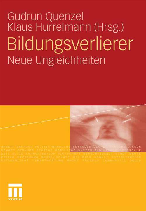 Book cover of Bildungsverlierer: Neue Ungleichheiten (2011)