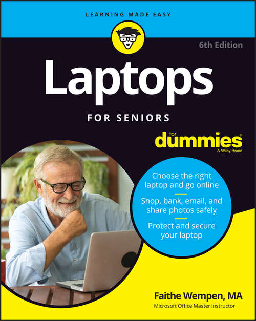 Book cover of Laptops For Seniors For Dummies (6)