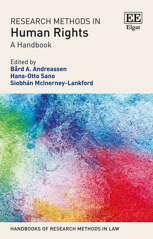 Book cover of Research Methods in Human Rights (PDF): A Handbook (Handbooks Of Research Methods In Law)