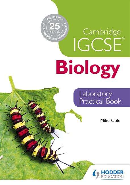 Book cover of Cambridge IGCSE Biology Laboratory Practical Book (PDF)