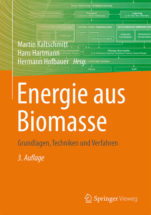 Book cover of Energie aus Biomasse: Grundlagen, Techniken und Verfahren (3., aktual. Aufl. 2016)