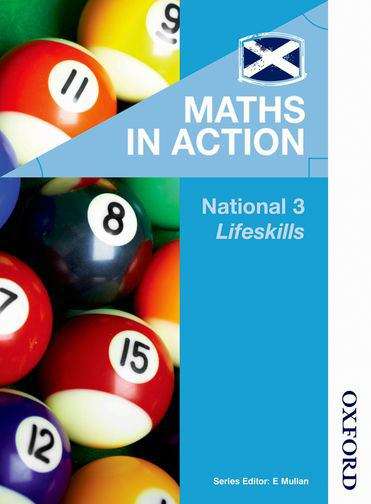 Book cover of Maths in Action National 3 Lifeskills