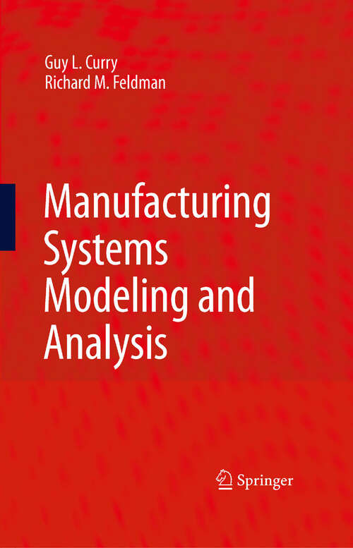 Book cover of Manufacturing Systems Modeling and Analysis (2009)