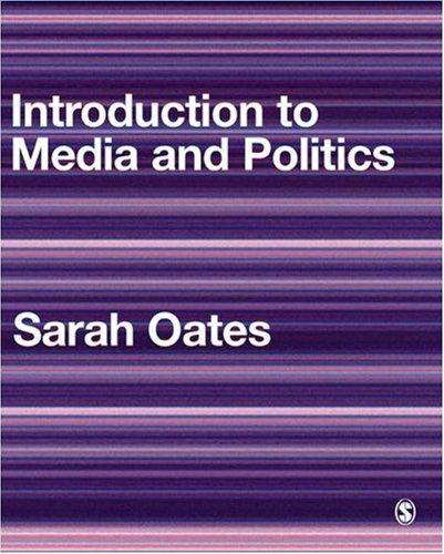 Book cover of Introduction To Media And Politics (PDF)