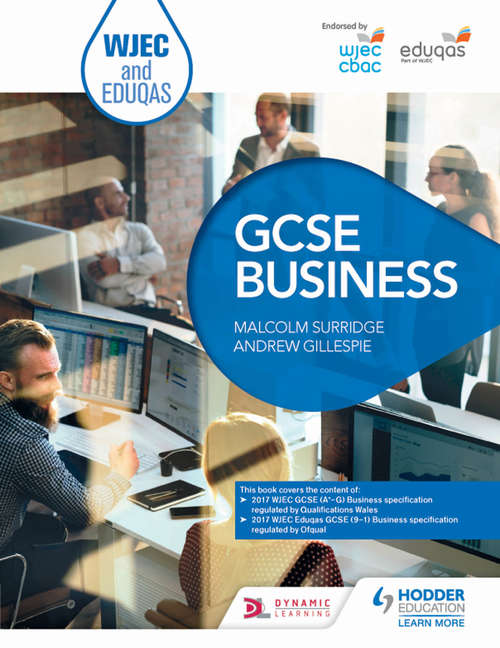 Book cover of WJEC and Eduqas GCSE Business (PDF)