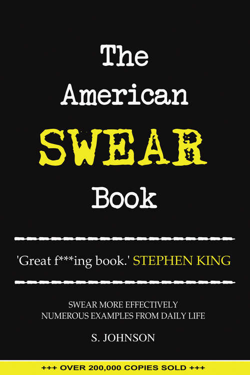 Book cover of The American Swear Book: English as a Second Fucking Language