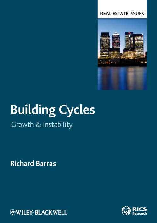 Book cover of Building Cycles: Growth and Instability (Real Estate Issues #27)