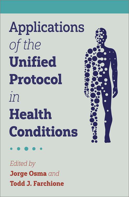 Book cover of Applications of the Unified Protocol in Health Conditions