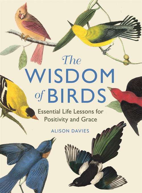 Book cover of The Wisdom of Birds: Essential Life Lessons for Positivity and Grace
