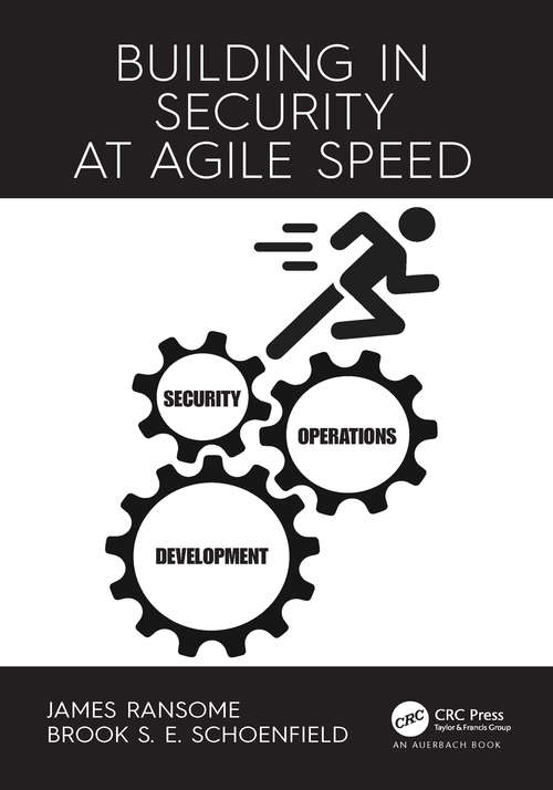 Book cover of Building in Security at Agile Speed