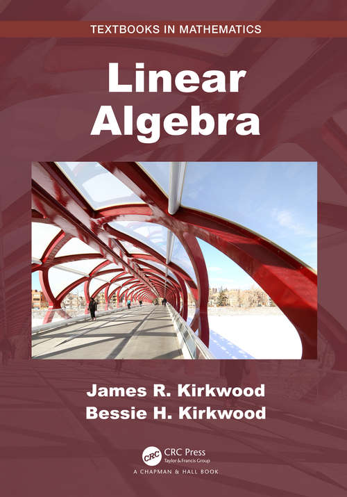 Book cover of Linear Algebra (Textbooks in Mathematics)