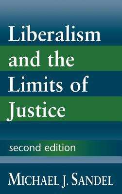 Book cover of Liberalism And The Limits Of Justice (PDF) (2)