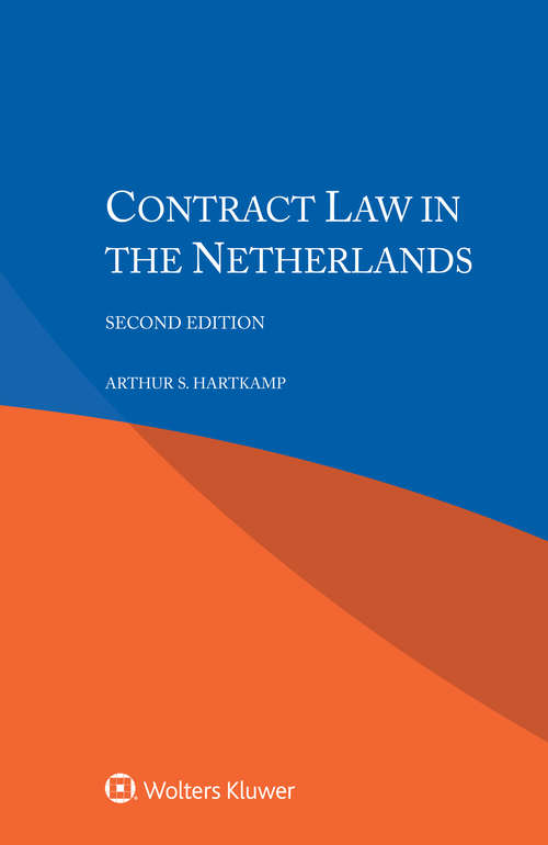 Book cover of Contract Law in the Netherlands (2)