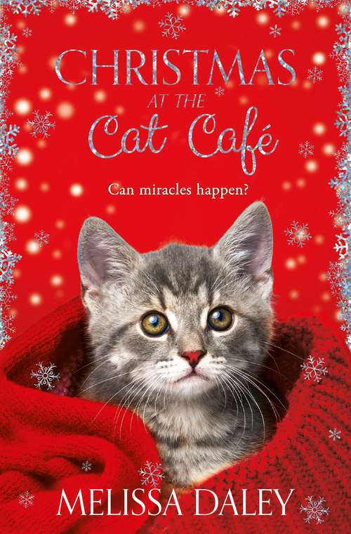 Book cover of Christmas at the Cat Cafe