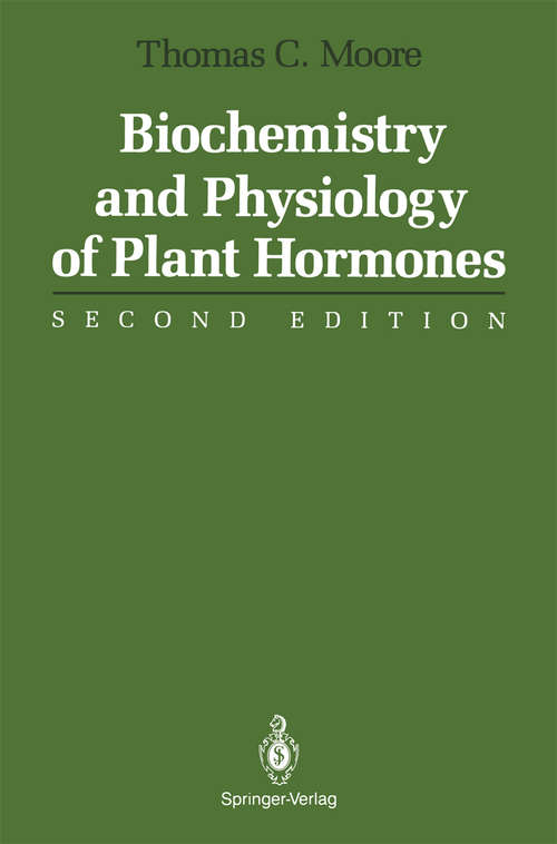 Book cover of Biochemistry and Physiology of Plant Hormones (2nd ed. 1989)