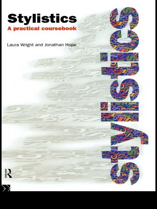 Book cover of Stylistics: A Practical Coursebook