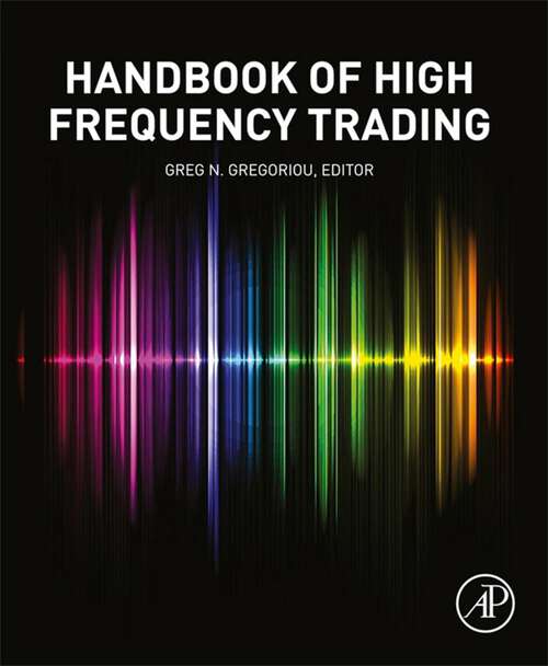 Book cover of Handbook of High Frequency Trading